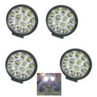4X 42W LED LUCE FARO LAMPADA DA LAVORO FARETTO AUTO BARCA CAMION KLW SUV 12V 24V