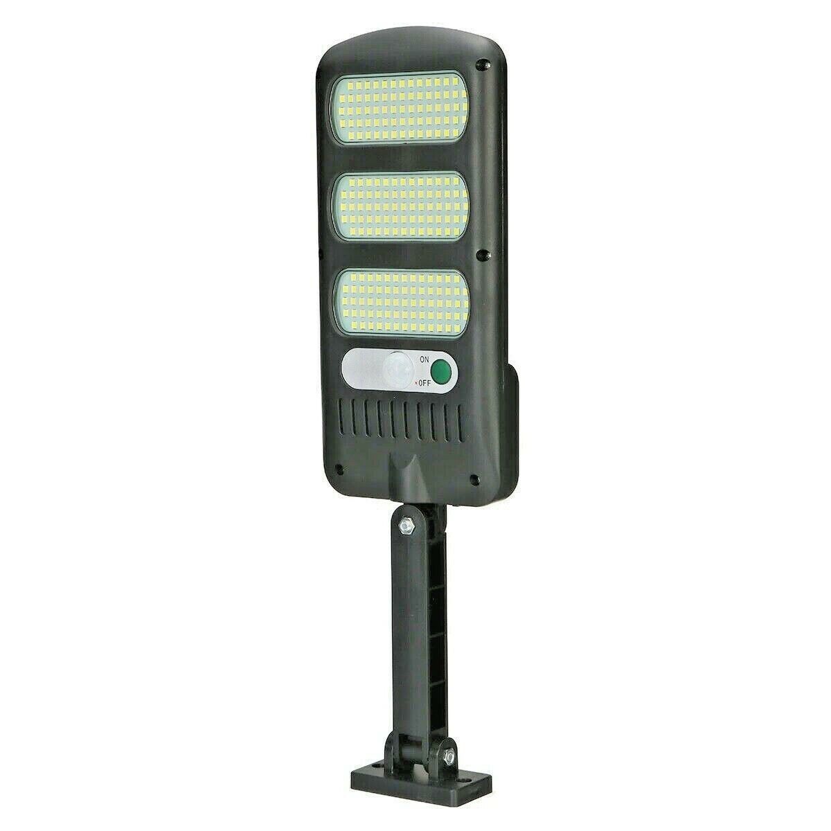 4X lampione stradale pannello solare fotovoltaico sensore di movimento 213 LED