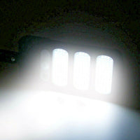 4X lampione stradale pannello solare fotovoltaico sensore di movimento 213 LED