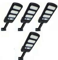 4X lampione stradale pannello solare fotovoltaico sensore di movimento 213 LED