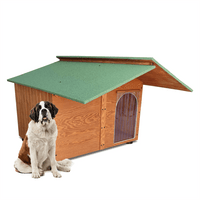 CUCCIA IN LEGNO DA ESTERNO MODELLO 4XL GIGANTE E PENSILINA CON "TENDINA OMAGGIO" L.150 x P.18' x H.115