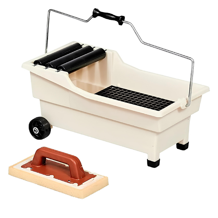 Vasca plastica antiurto 20 litri frattone spugna sweepex lavaggio