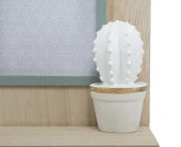 Cornice Cactus con Cassetto Cm 20.5X8.5X31