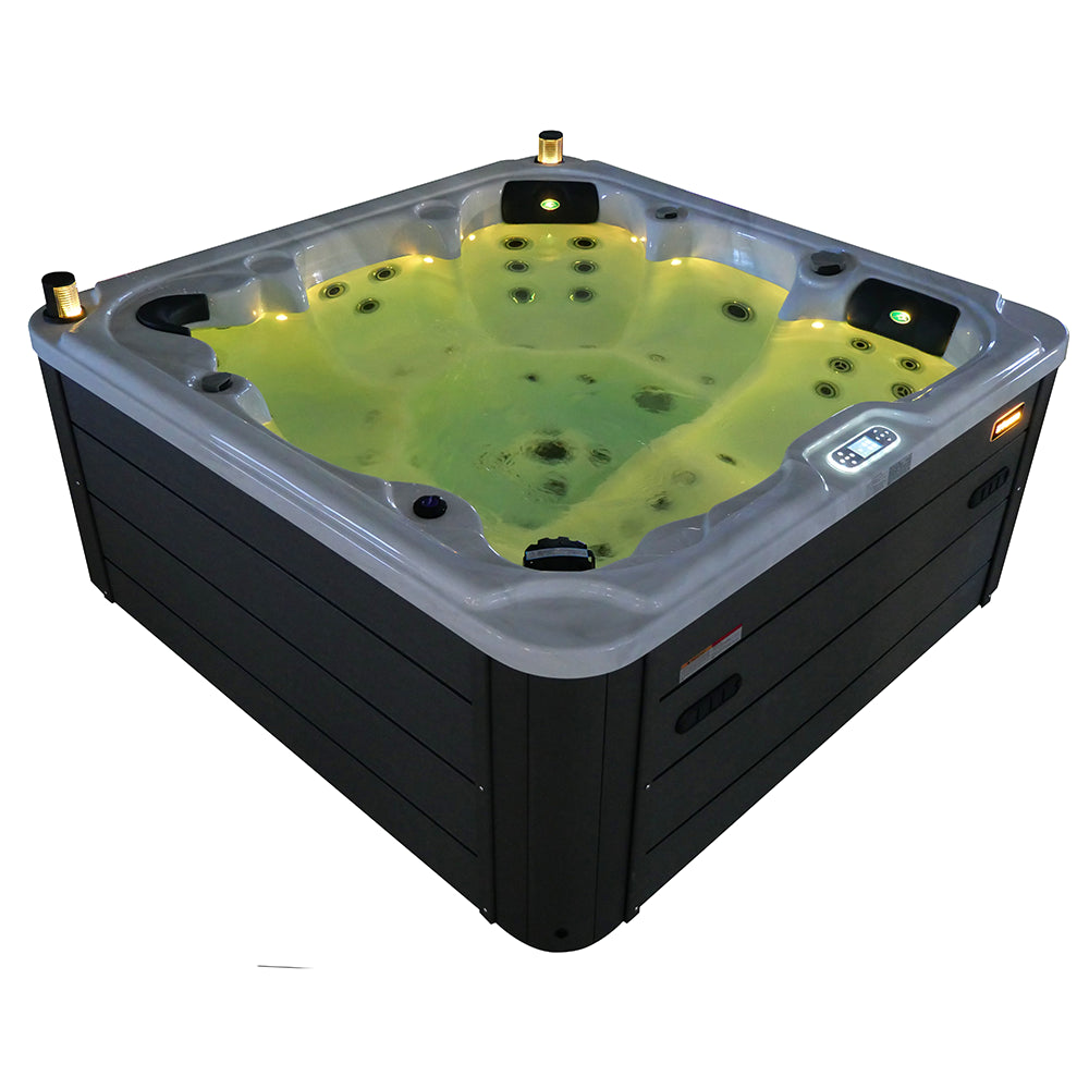 Minipiscina vasca idromassaggio 210x210x95 cm da esterno 6 persone | Garda