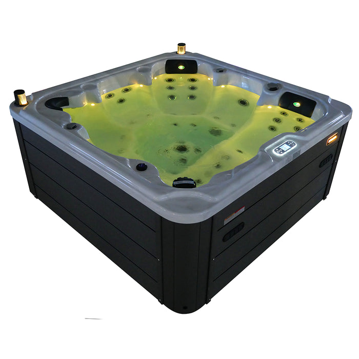 Minipiscina vasca idromassaggio 210x210x95 cm da esterno 6 persone | Garda