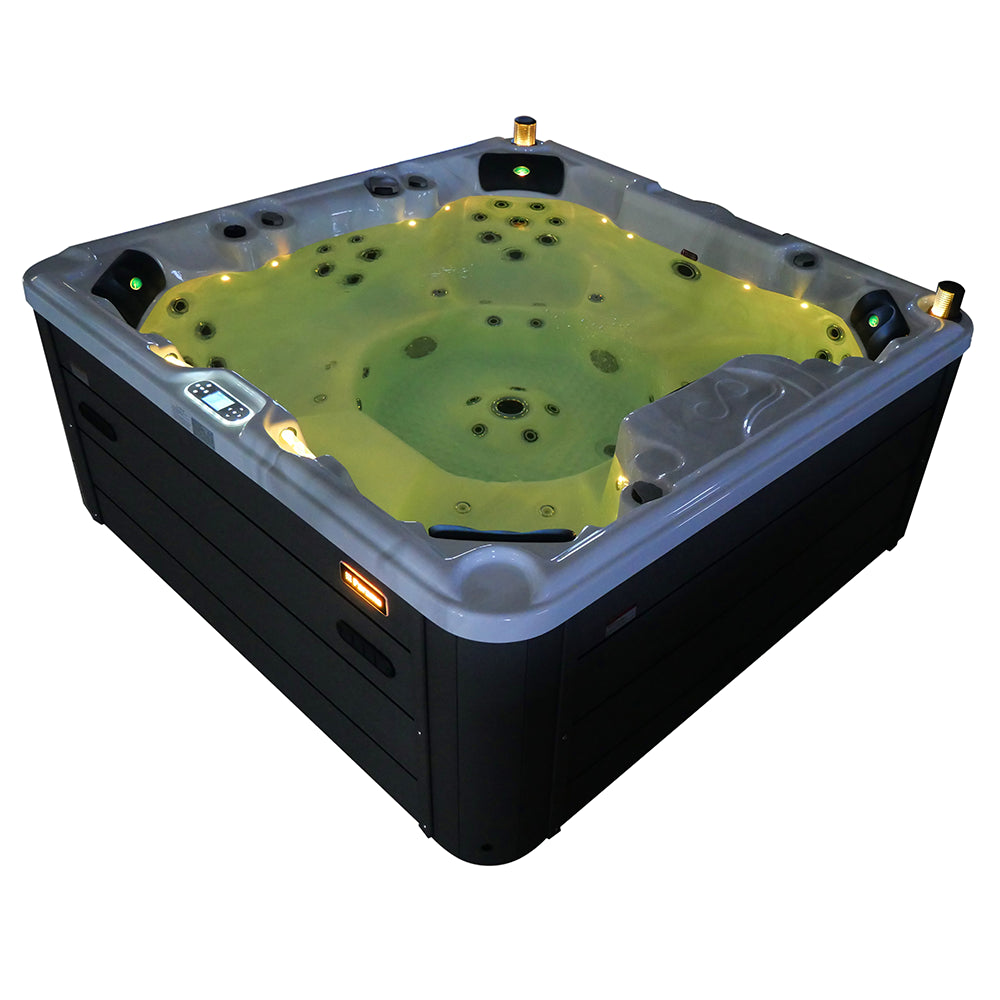 Minipiscina vasca idromassaggio 215x215x94,5 cm da esterno 7 persone | Garda