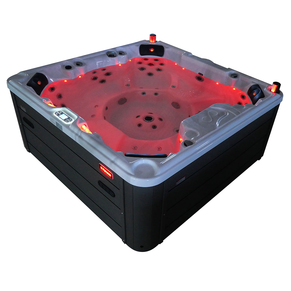 Minipiscina vasca idromassaggio 215x215x94,5 cm da esterno 7 persone | Garda