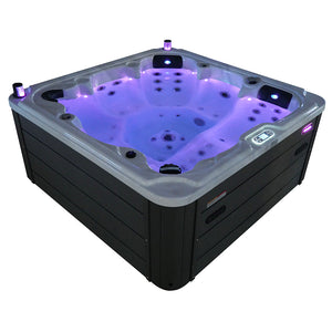 Minipiscina vasca idromassaggio 210x210x95 cm da esterno 6 persone | Garda