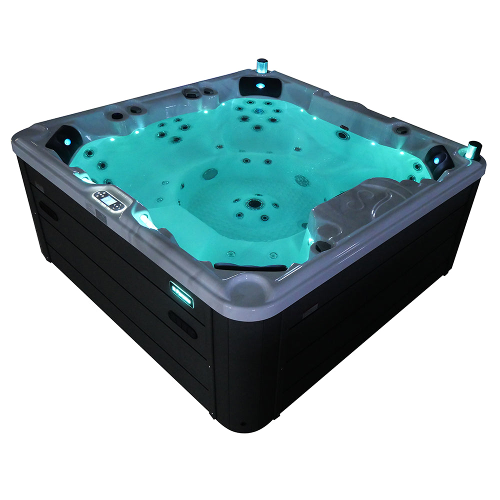 Minipiscina vasca idromassaggio 215x215x94,5 cm da esterno 7 persone | Garda