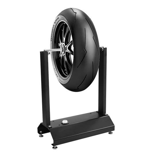Equilibratrice portatile per bilanciare pneumatici di motocross-equilibratrice statica per ruote di bici e moto per casa e officina