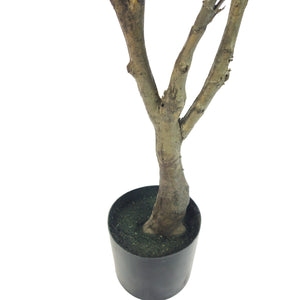 Pianta artificiale albero cm 120 con vaso
