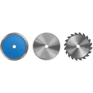 Set Lame Sega Circolare EINHELL Attacco TC-CS 860 Per Piastrelle Legno Plastica