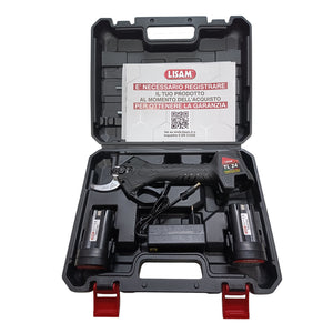 FORBICI ELETTRICHE A BATTERIA FORBICE DA POTATURA ELETTRICA TL24 +2BATTERIE LISAM