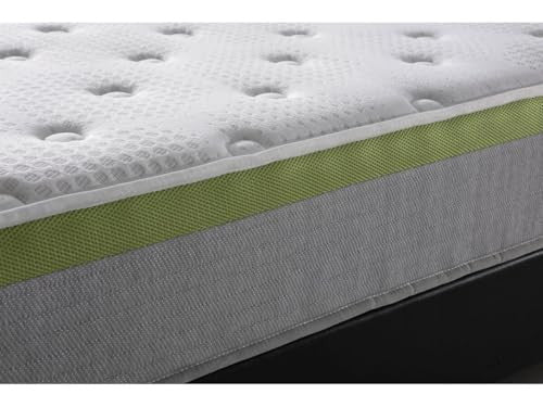 Habitat et Jardin Materasso a Molle 90x190 cm Bonnel Rigidità Media