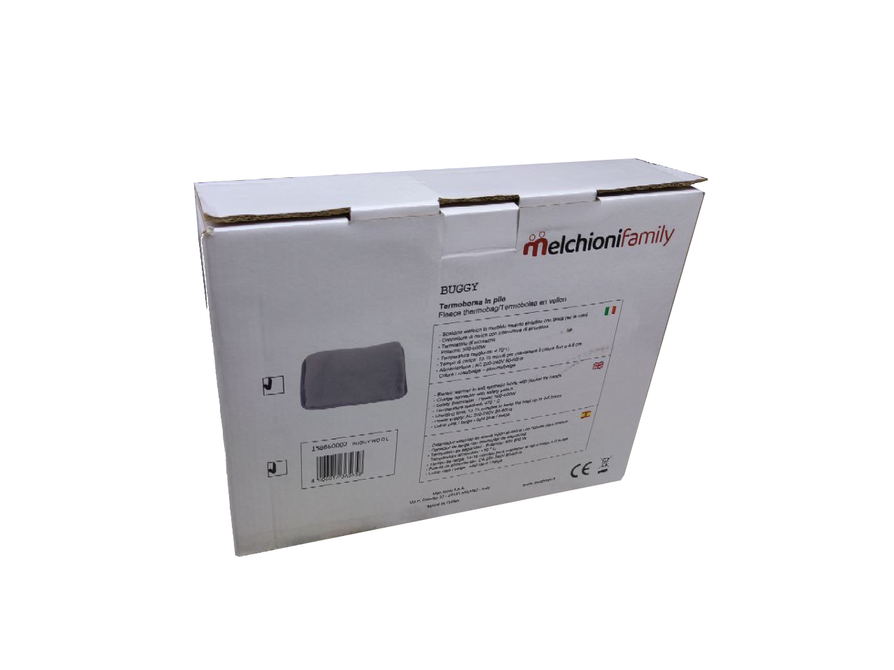 Borsa Acqua Calda Elettrica Scaldasonno Mani e Piedi Freddo Letto Termica Calore