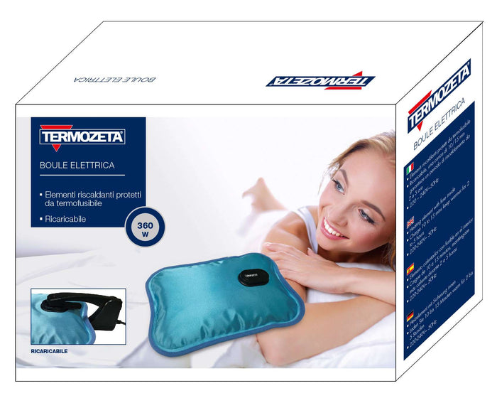 Borsa Acqua Calda Scaldamani Piedi Elettrica Scaldaletto Freddo TERMOZETA TZR44