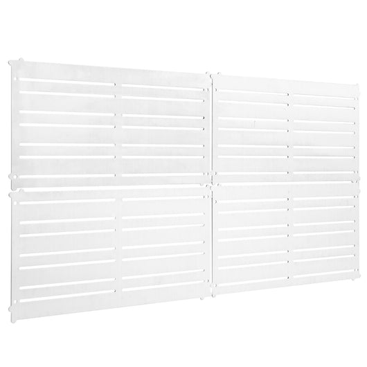 4 Portautensili magnetici per utensili con strisce magnetiche, Organizzatori magnetici per accessori Argento-Deposito utensili Tool