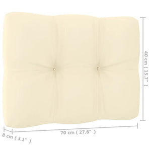 Set Divani da Giardino 8 pz con Cuscini Legno Massello Pino cod mxl 44741