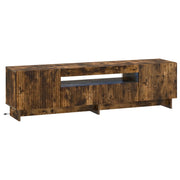 Mobile TV LED Rovere Fumo Legno ingegnerizzato 896030