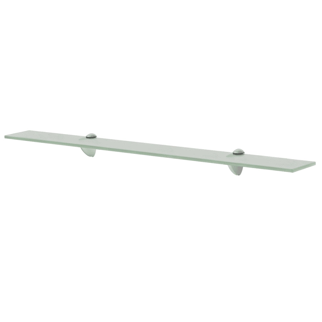 2 pz Mensole | Ripiano | Scaffale Galleggianti in Vetro 80x10 cm 8 mm