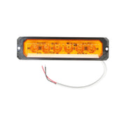 Lampada LED laterale  gialla, 12V-24V, FR0404, Breckner Germany.