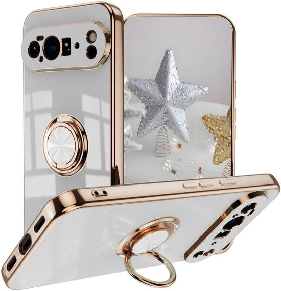 Copertura schokresistente per smartphone - Bumper in TPU - Cintura standard - Coperchio per smartphone con finitura elegante in galvanica - Protezione per smartphone con silicone morbido