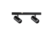 STICK SPOT DOUBLE LED COB BRIDGELUX 6 W 24° 400 lm 2700 K NERO