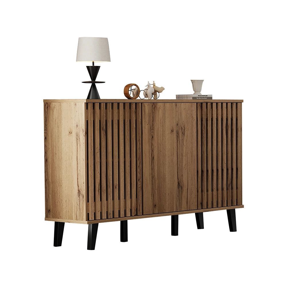 Mobile contenitore - Xylo - 150x40x95cm 3 porte/6 scomparti