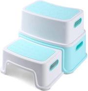 Scale a Soglia Bimbi, Sedia per Bagno 2 Livelli, Sedia per Bagno per Bambini Soglia per Lavabo, Sedia per Bagno Antiscivolo Leggera