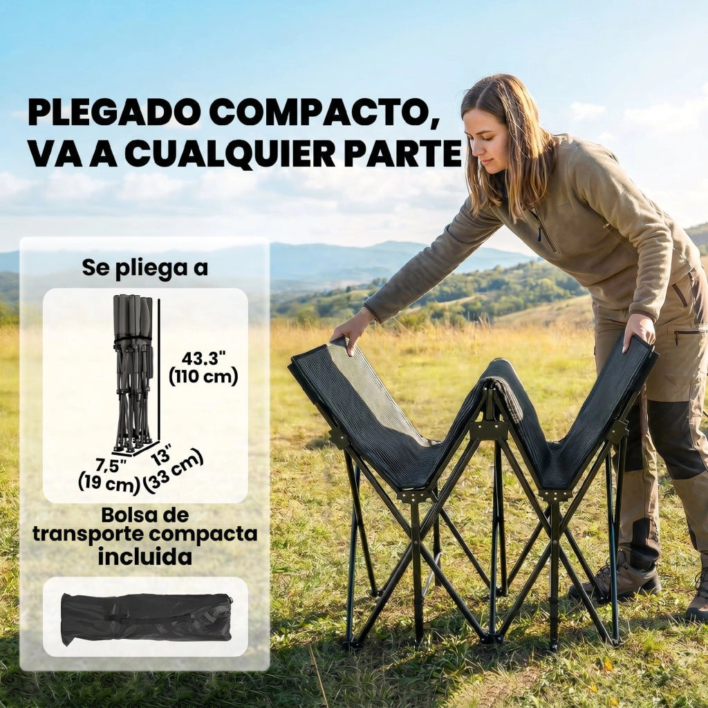 Letto Pieghevole con Materasso Oxford 600D e Testiera ¨C Zephmum ¨C 200 kg Nero