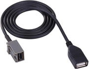 Cavo di estensione USB-AUX 60cm per auto, ingresso USB 2.0 AUX, compatibile con modelli a partire dal 2009.