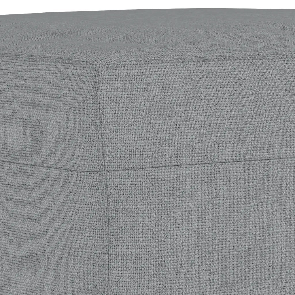 Set di Divani 4 pz con Cuscini Grigio Chiaro in Tessuto 3201544