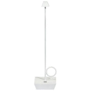 Broggi 4140117001 Bugia Lampada da tavolo ricaricabile LED dimmerabile IP54 7h autonomia colore Bianco