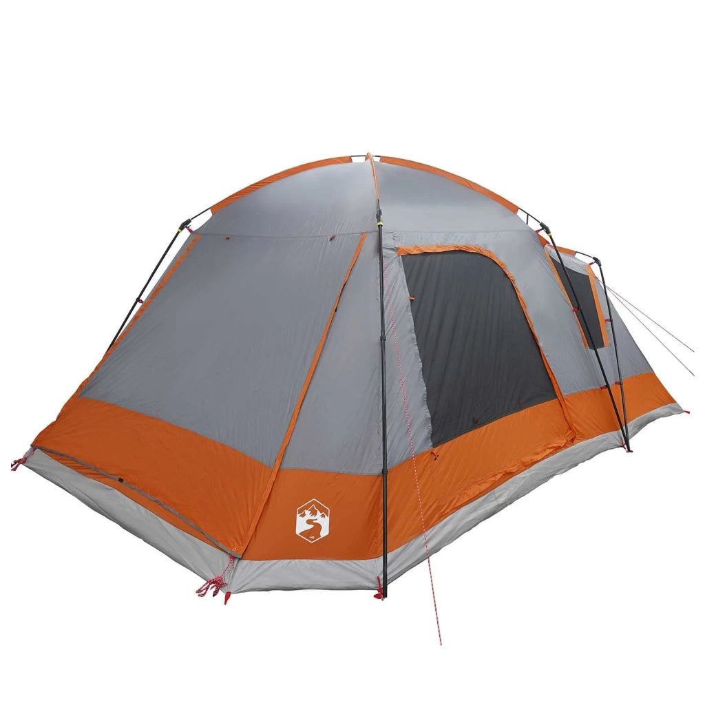 Tenda Capanna con tetto Grigio e arancione 12-Persone 42028573