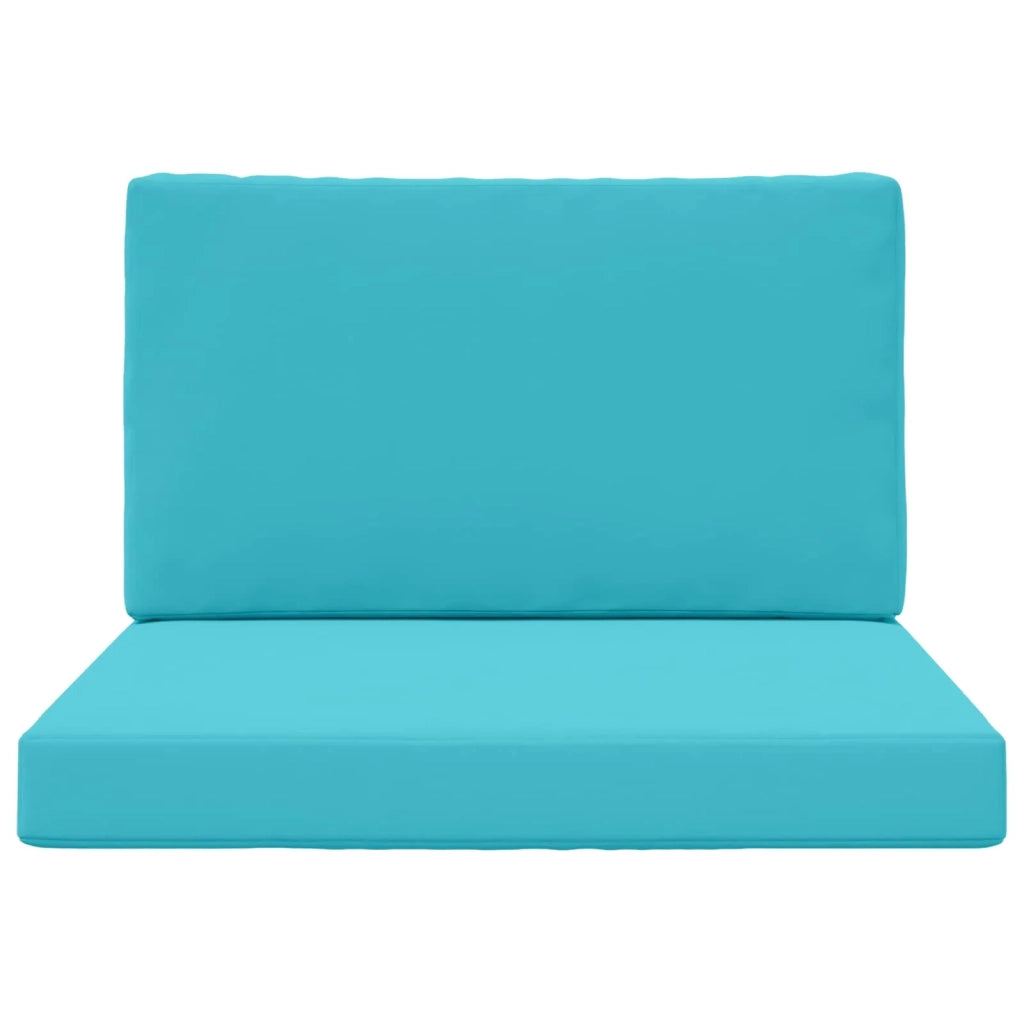 Cuscino per divano da esterno 2 pcs Turchese Poliestere