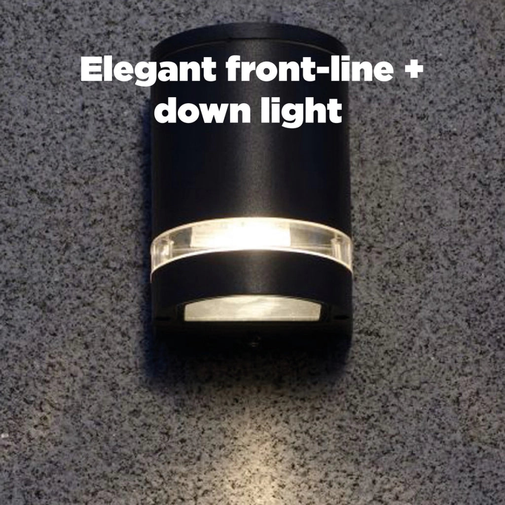 Applique esterno FOCUS antracite GU10 IP44 1 luce Lutec