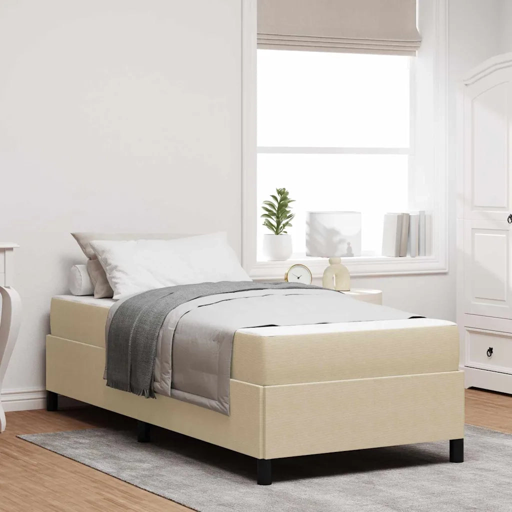 Struttura del letto Grigio Verde Chiaro 80 x 200 cm Tessuto 3399094