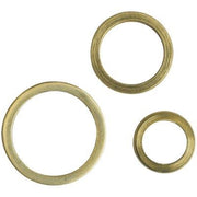 RONDELLA ALZAPORTA - OTTONE TORNITO MM 14 CF=PZ 100- 1 confezioni
