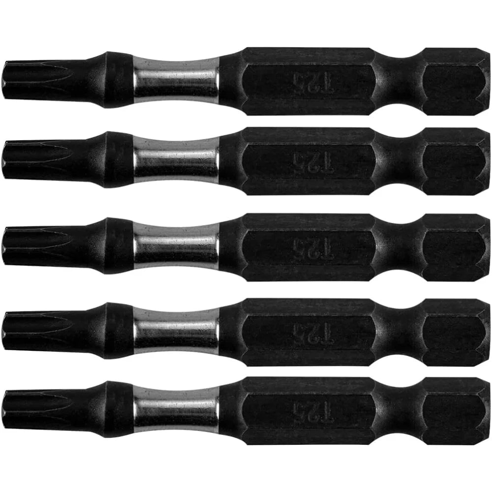Topex 09-585 punte a percussione ne 50 mm t25 acciaio acciaio s2