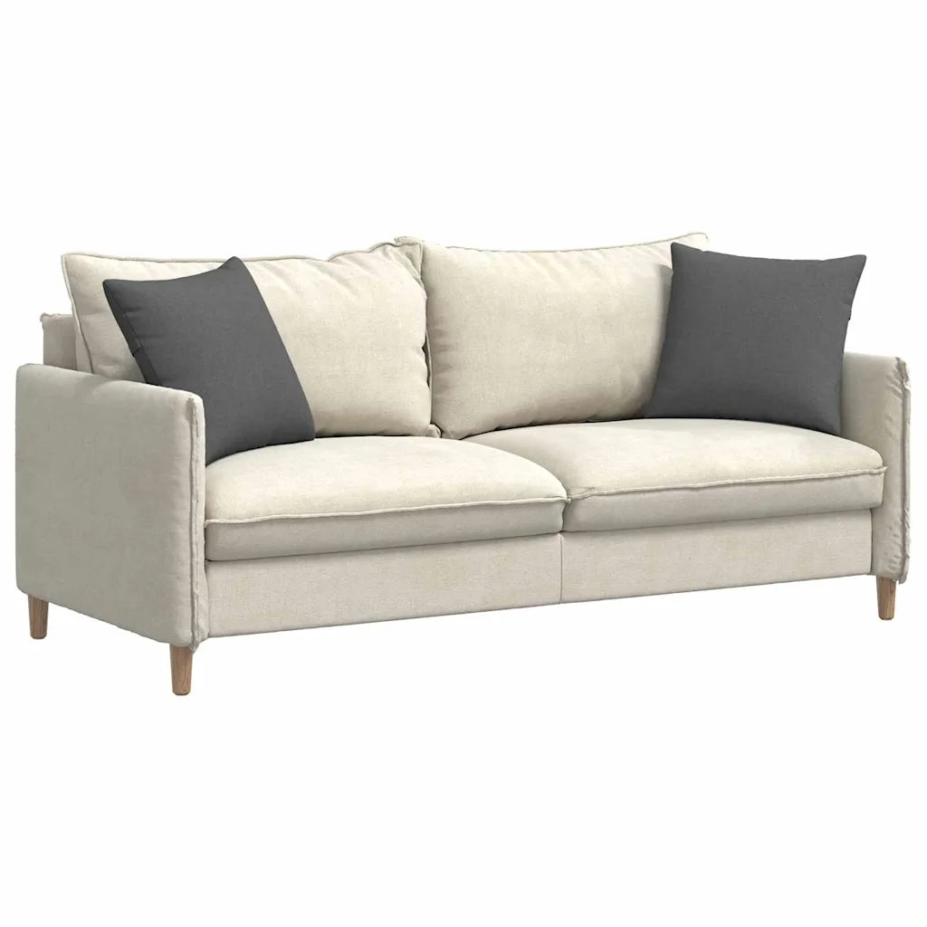 Cuscini da Divano 2 pcs Grigio scuro 45 x 45 cm Tessuto