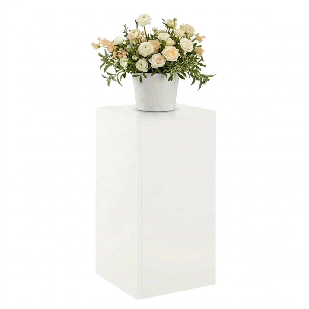 Supporto per piante Bianco 30 x 30 x 60 cm Acciaio 8012476