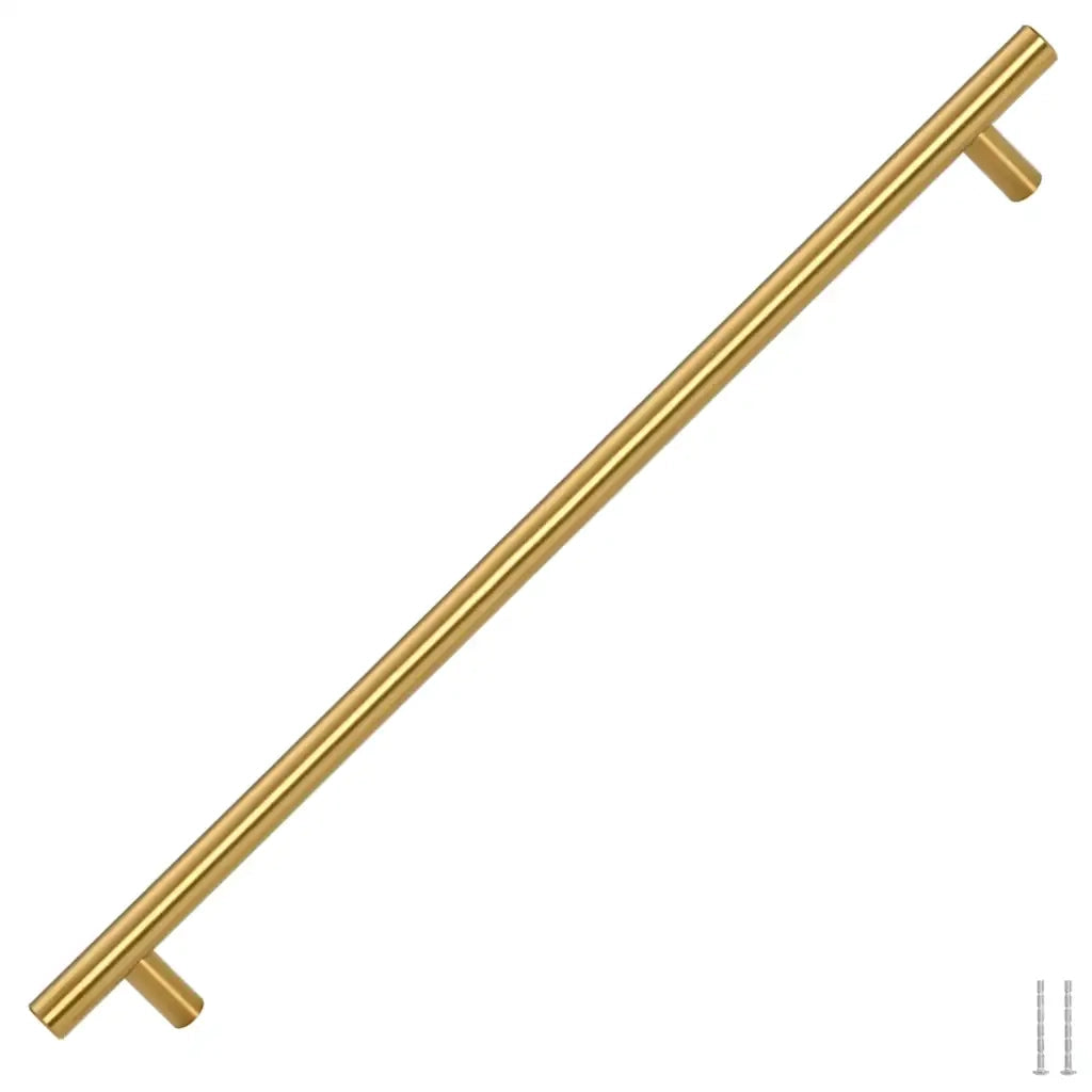 vidaXL Maniglie per Mobili 5pz Oro 480mm in Acciaio Inox