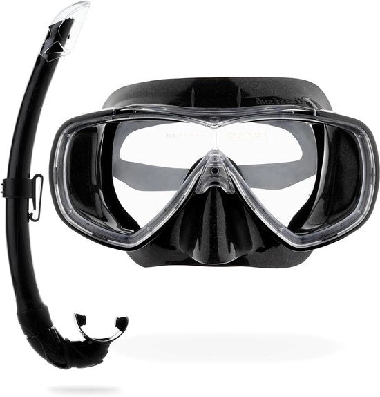Kit di Snorkeling per Adulto Nero Unico Taglia