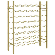 Portabottiglie per 48 Bottiglie Metallo Oro CFW2766263