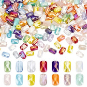 180 pezzi di perle in vetro lucidata a 12 colori - creare gioielli