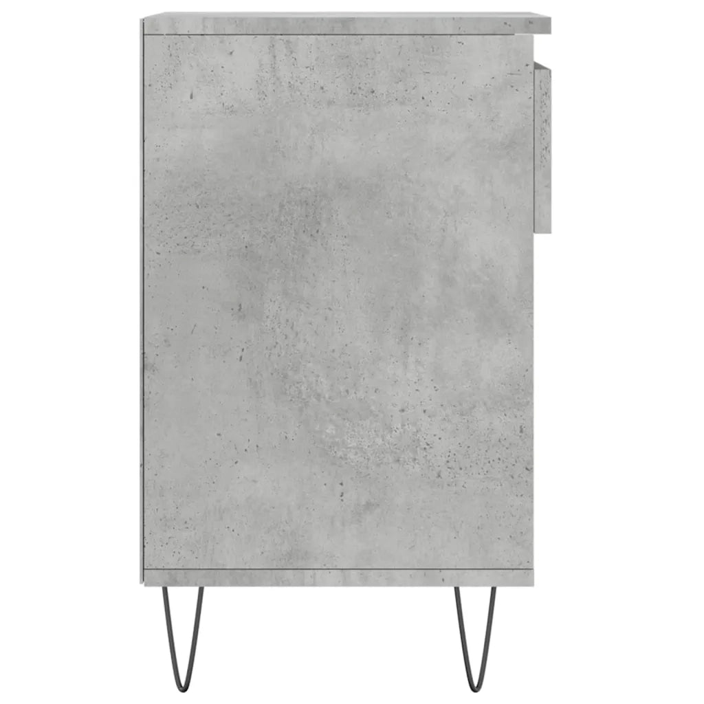Scarpiera | Mobile per scarpe Grigio Cemento 102x36x60 cm in Legno Multistrato