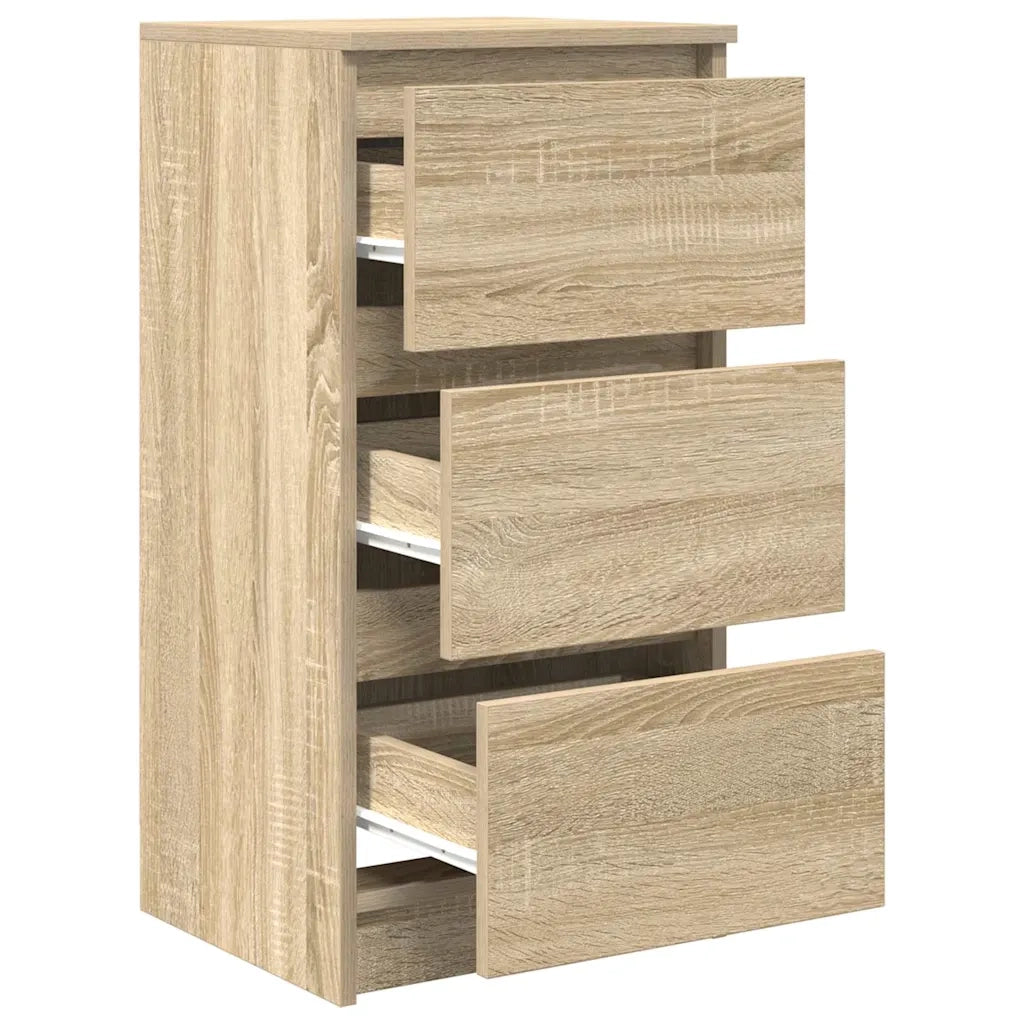 Credenza Rovere Sonoma 37,5x35x76 cm in Legno Multistrato