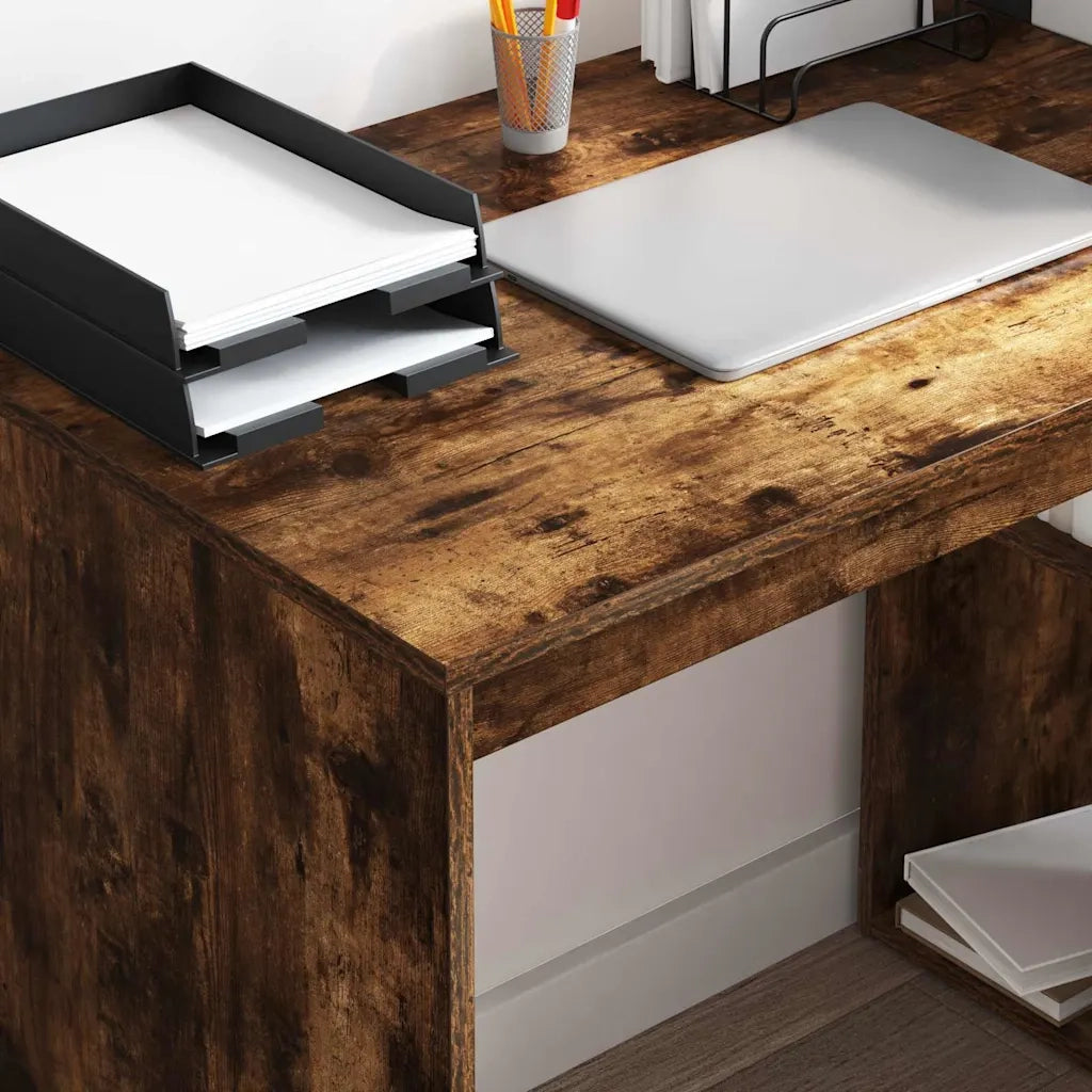 Scrivania Rovere fumé 108 x 55 x 103.5 cm Legno multistrato 869462