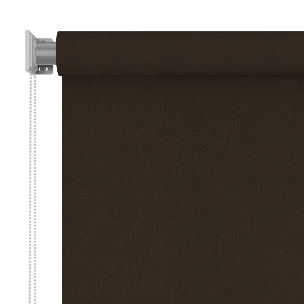 Tenda a Rullo per Esterni 65(L)x230(A) cm Marrone HDPE 312978
