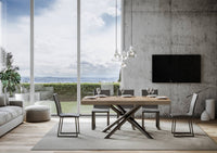 Tavolo Allungabile 180/284x90x77 cm Famas Premium Quercia Natura